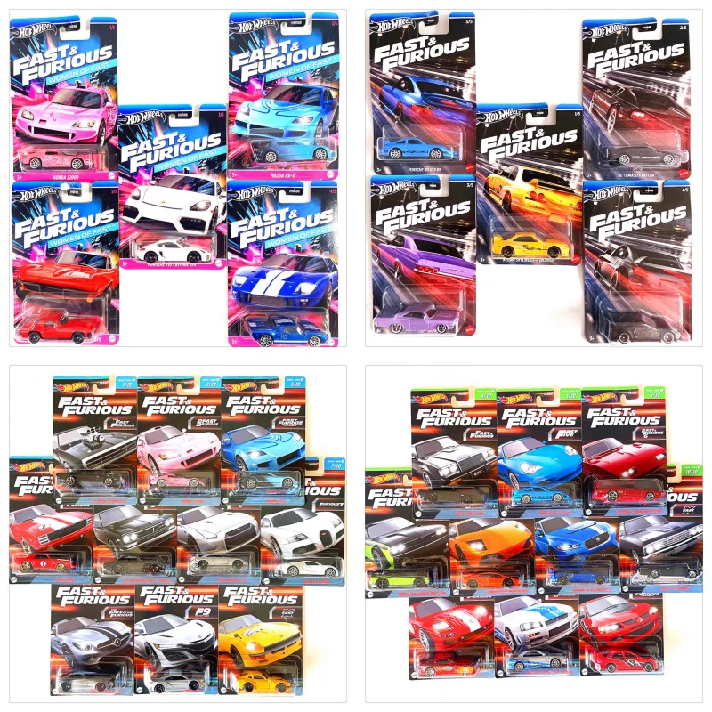 hot-wheels-fast-furious-hnw46-hnr88-modele-de-voiture-en-alliage-moule-sous-pression-a-l'echelle-1-64-cadeau-de-collection-pour-les-amateurs-adultes
