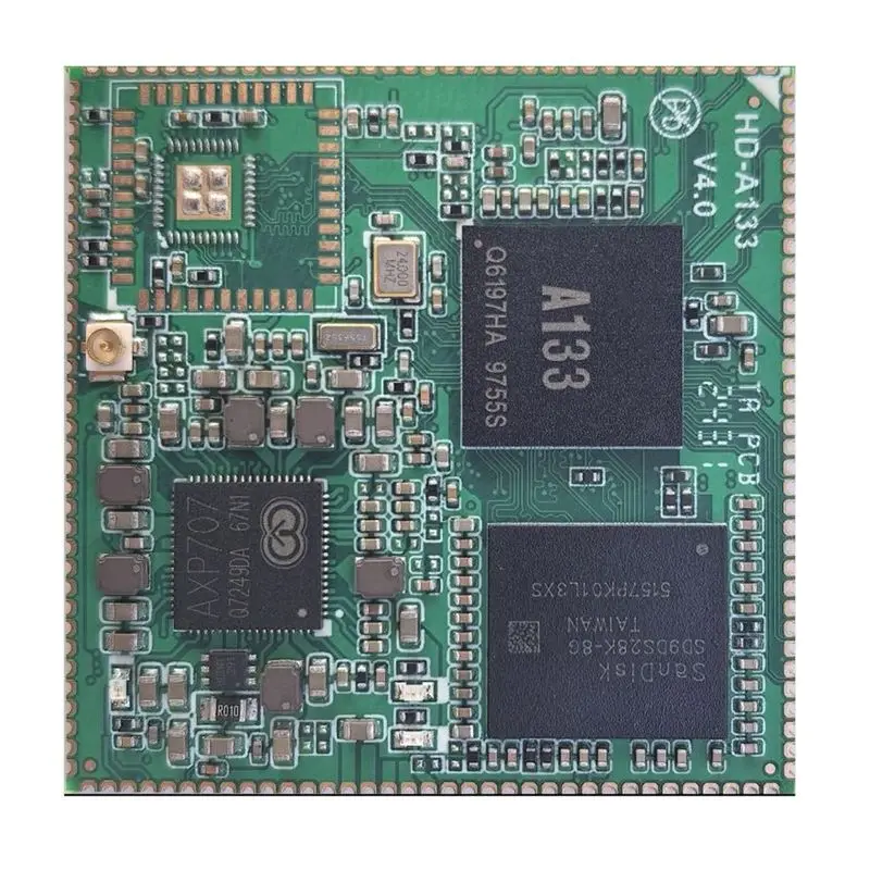AAAEL-Quanzhi A133 For ANDROID 10.0 Linux System Core Board 1G+8G Commercial With 5G Dual-Band WIFI Included