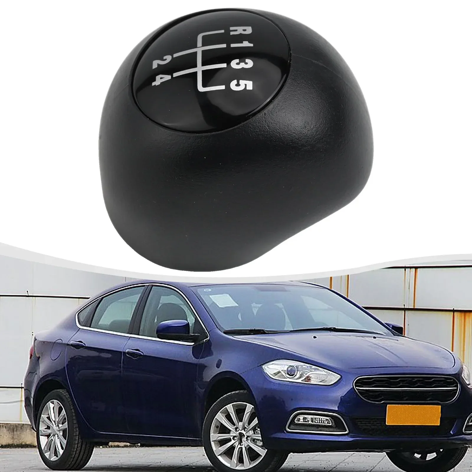 

ABS Gear Shift Knob 5 Speed Gear Shift Knob OEM Number 735316072 Perfect Fit For Fiat Models Gear Shift Knob For Fiat