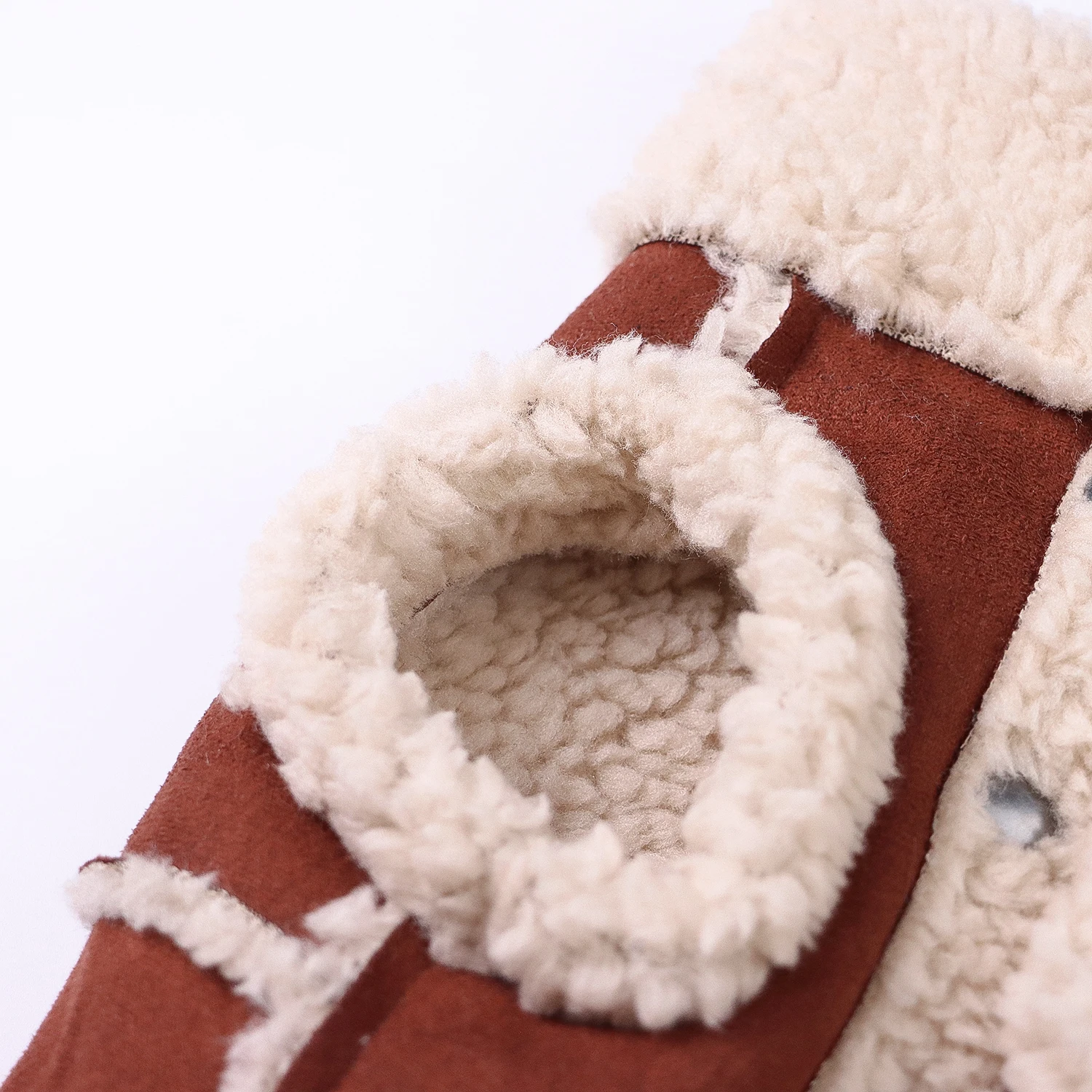 Dog Jackets Warm Plush Dog Vest for Winter Soft Fleece Lining Sweater for Small dog Cat Cute Puppy for Autumn Winter Cold Weathe