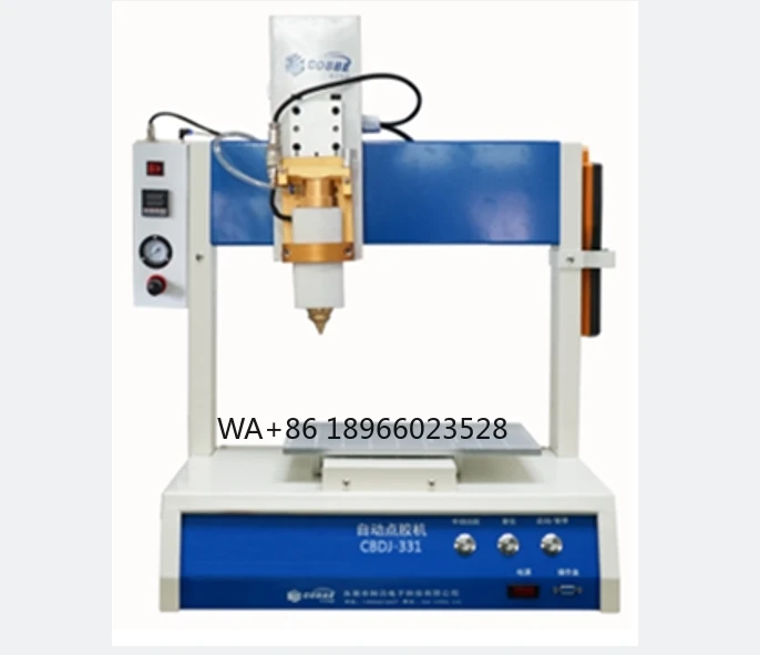 Pcb board automatic hot melt adhesive dispensing machine single platform hot melt adhesive dispensing machine robot