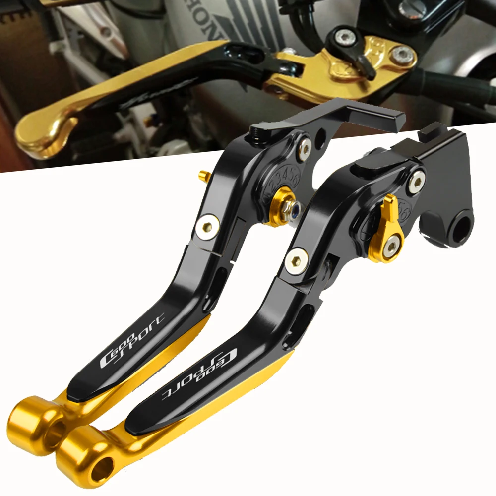 For BMW C600 SPORT 2011 2012 2013 2014 2015 With C600SPORT logo Motorcycle Adjustable Brake Clutch Levers brake Handle Handbar