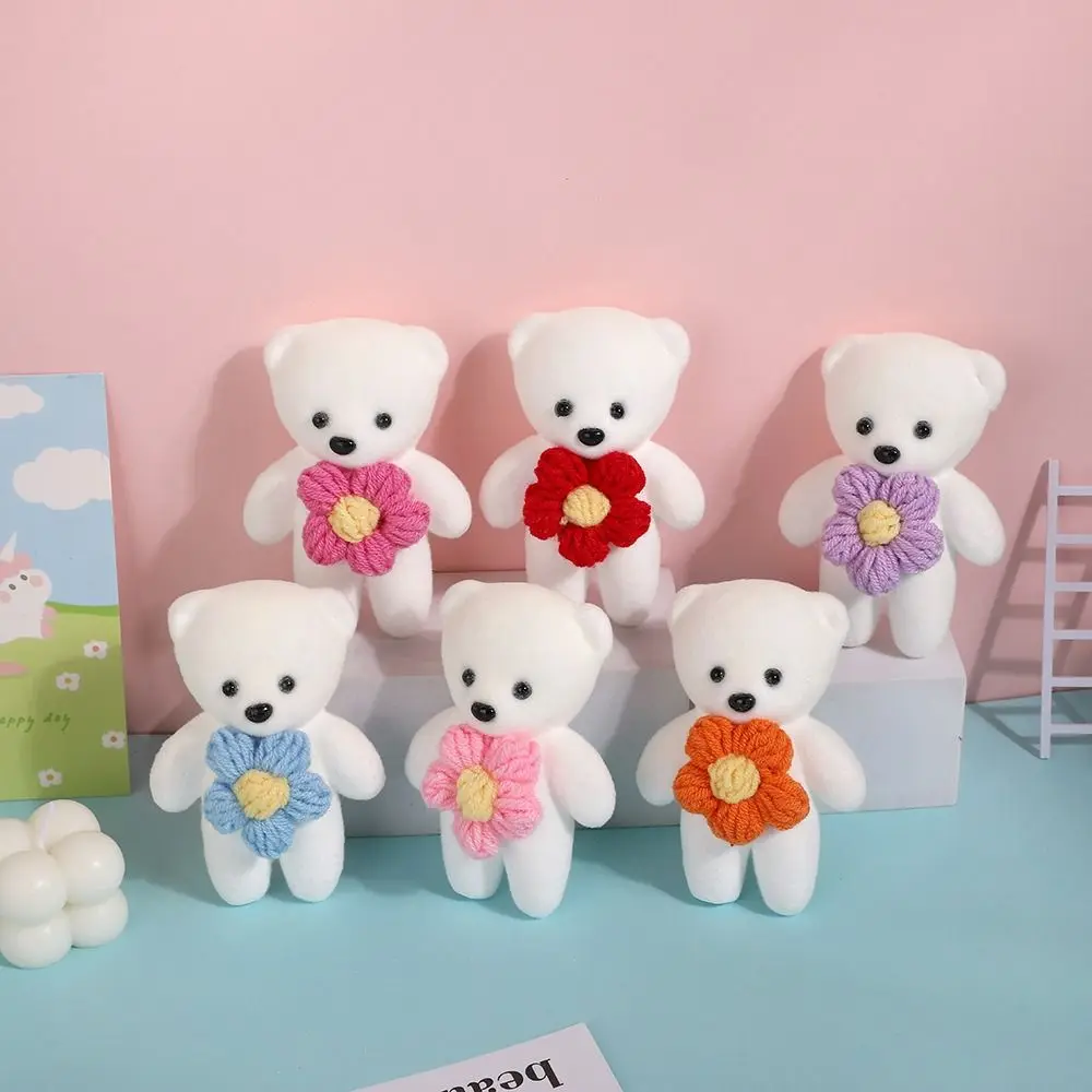 

10pcs/bag Foam Bear Bear Plush Foam Toys Plush Animal Plush Doll Mini Bear Flower Bouquet 9cm Diy Cartoon Bouquet Doll