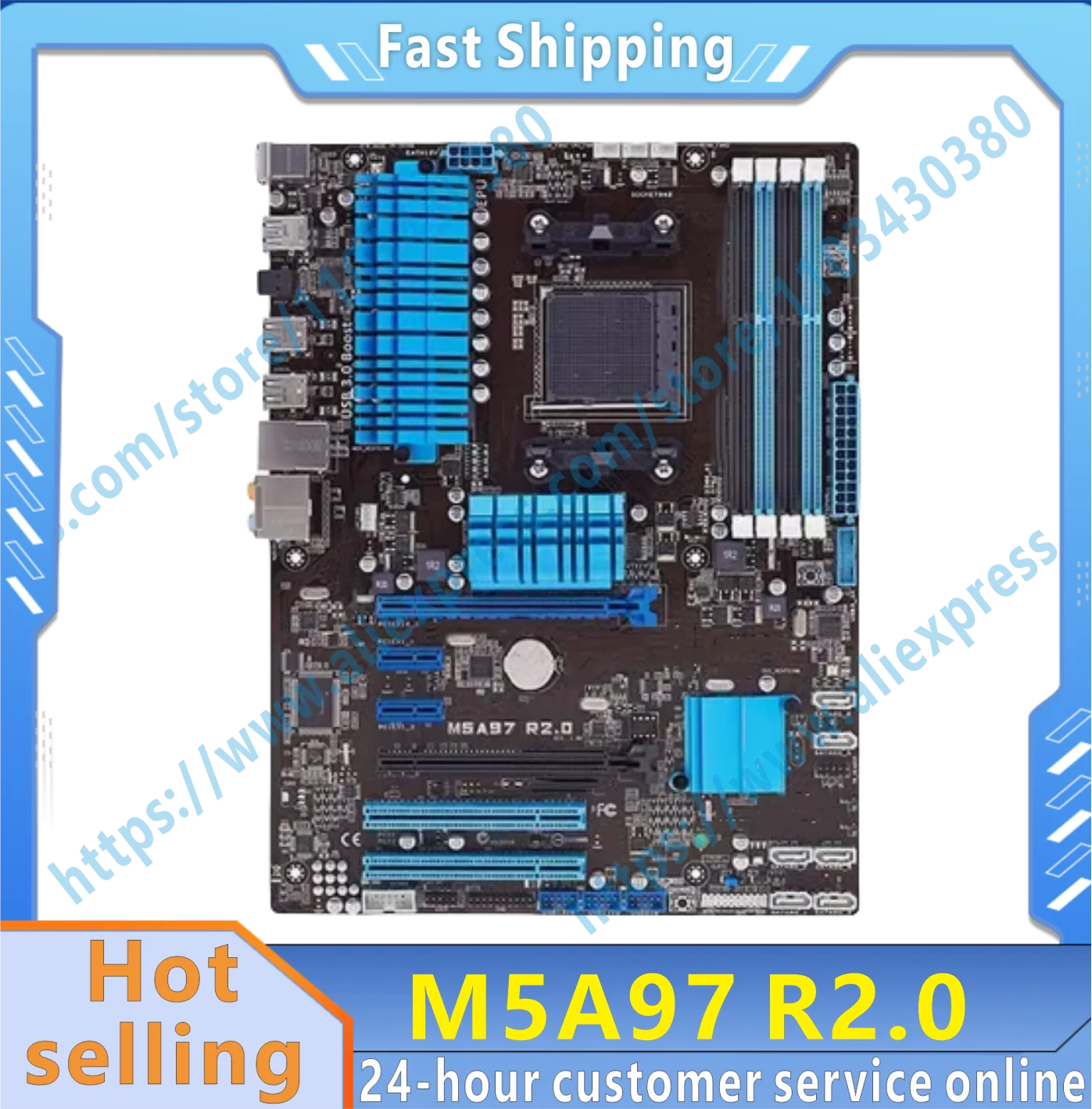 M5A97 R2.0 AM3+ DDR3 USB2.0 USB3.0 32GB 970