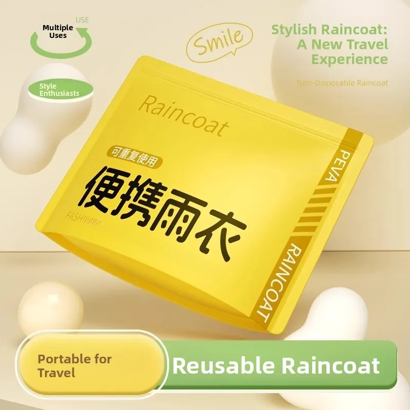 

Одноразовый длинный дождевик для активного отдыха, альпинизма и путешествий, портативный, для одного человека, полностью водонепроницаемый...