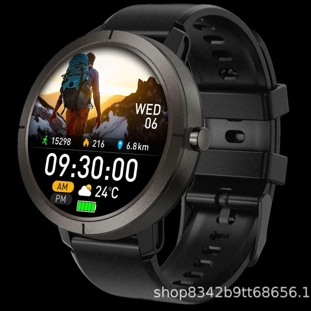Reloj inteligente DM76 (explosivo transfronterizo) - 5.3 Bluetooth, detección de sangre O2/BP, 5 posiciones (Incl. GPS)