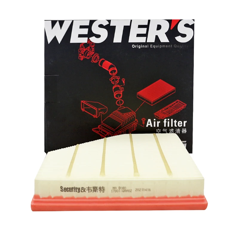 

For BMW 218i 220i 230i 2021- G42 G87, 318i 320i 330i 2019- , 420i 430i 2020- , Z4 sDrive 2018- WESTGUARD Air Filter MA8080