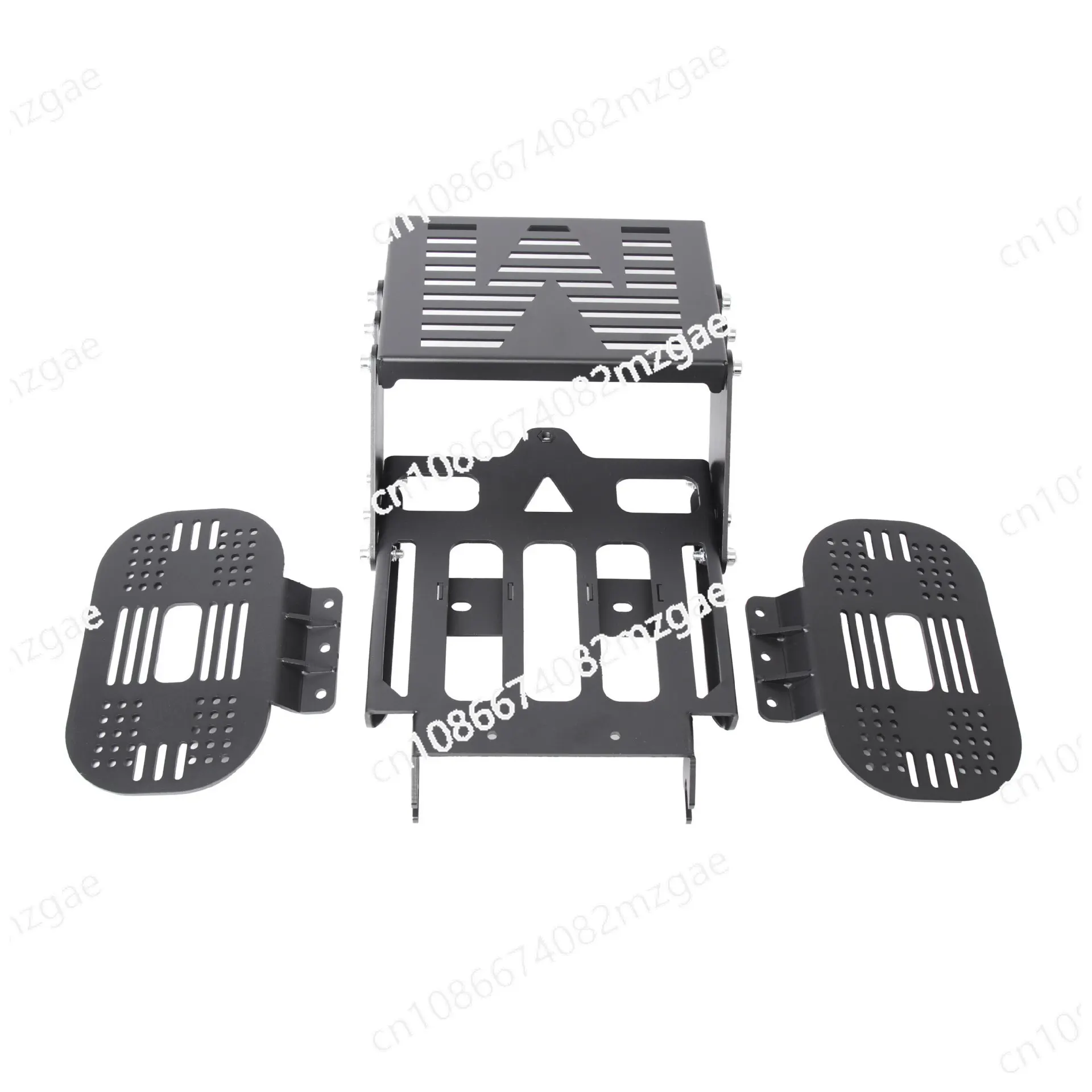 Folding tail frame CC110 motorcycle three-box Backup tail box Telescopic sliding mobile tail frame Side box frame