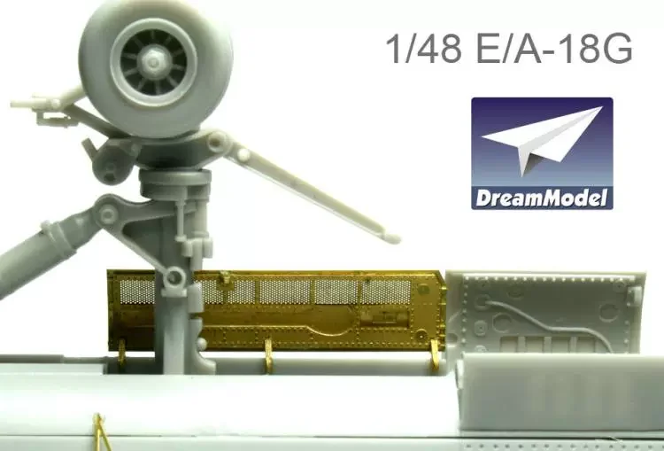 Dream Model DM2018 1/48 E/A-18G Photo-Etched Sheet For Hasegawa 07252