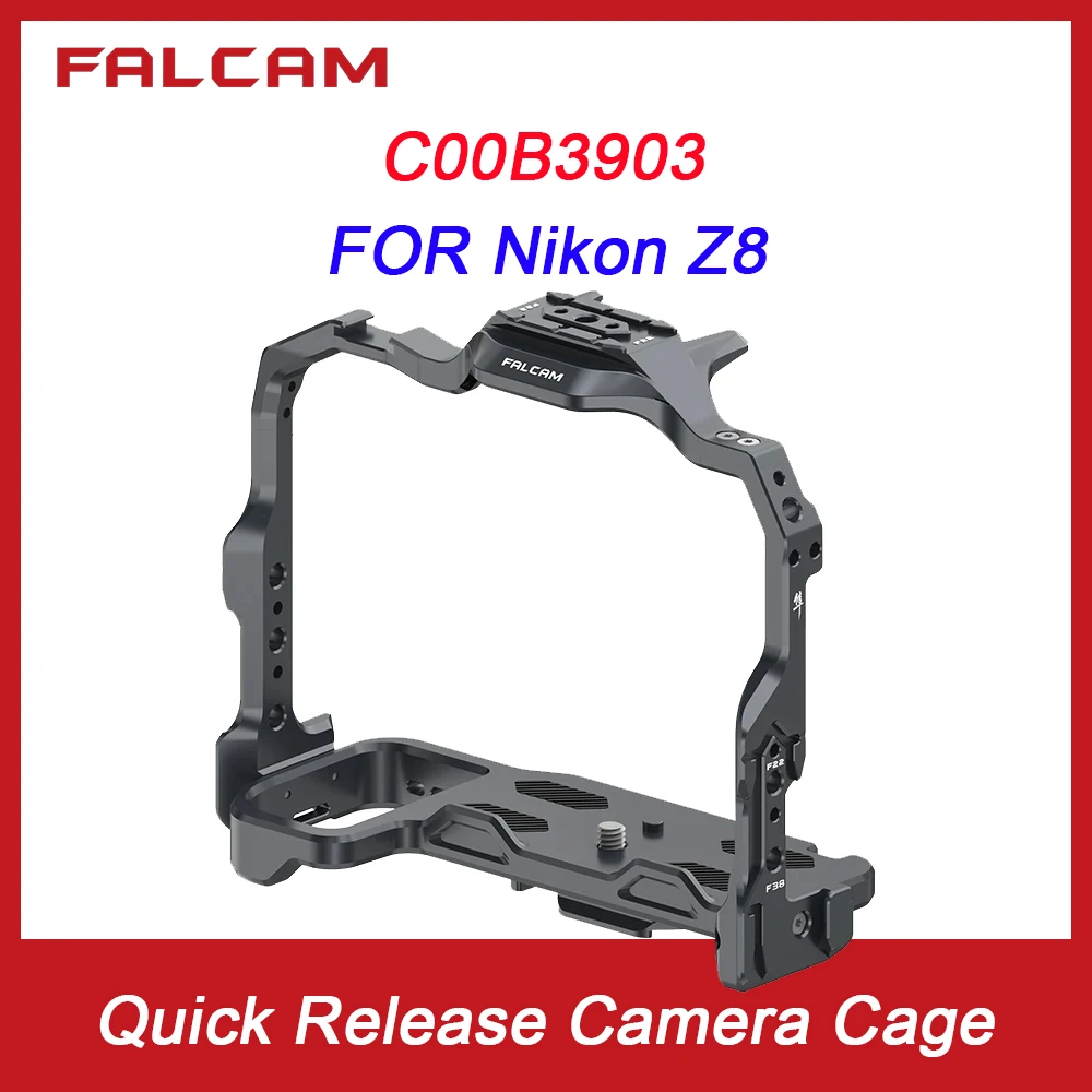 

FALCAM F22&F38&F50 C00B3903 Quick Release Camera Cage for Nikon Z8 DSLR Camera Horizontal Vertical Shooting