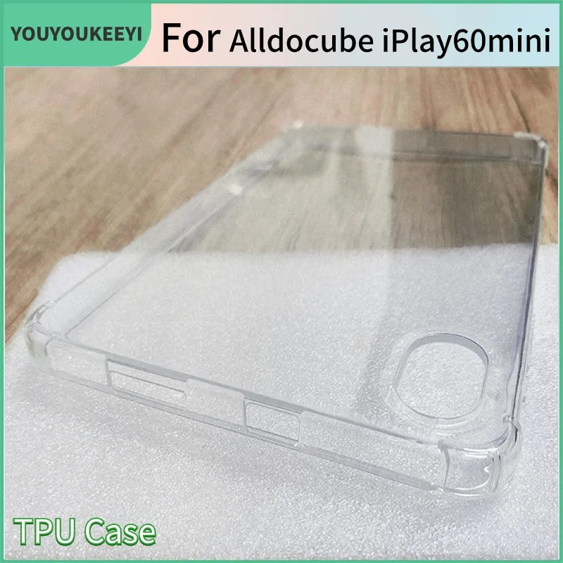 Transparent TPU Airbag Anti Drop Protective Case For Alldocube iplay60mini 8.4inch Lightweight And Convenient Soft Rubber Shell