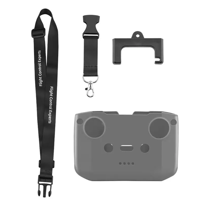 ABZZ-Adjustable Lanyard For DJI MINI 3/Mini 3 Pro/AIR 2/2S Remote Controller With Fixed Clip Hook  Camera Drones Accessory