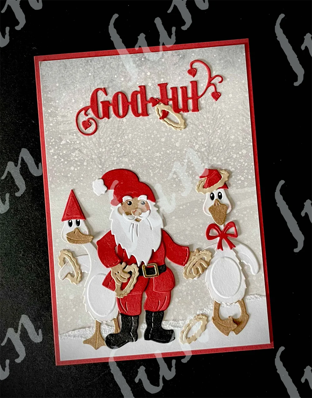Metal Cutting Dies for Scrapbooking New Christmas Santa Claus Crafts Die Cuts Stencils Photo Album Template Handmade Decoration