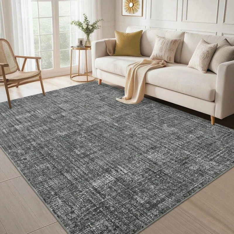 

Machine Washable Area Rug Non Slip Non Shedding Modern Abstract Large Bedroom