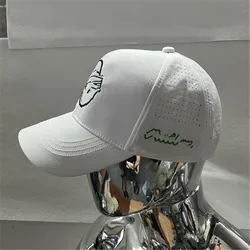 Golf Wear Caps Adjustable Sunscreen Hats Outdoor Sport Baseball Cycling Hiking Windproof Breathable Travel golf Hat For Men 골프모자