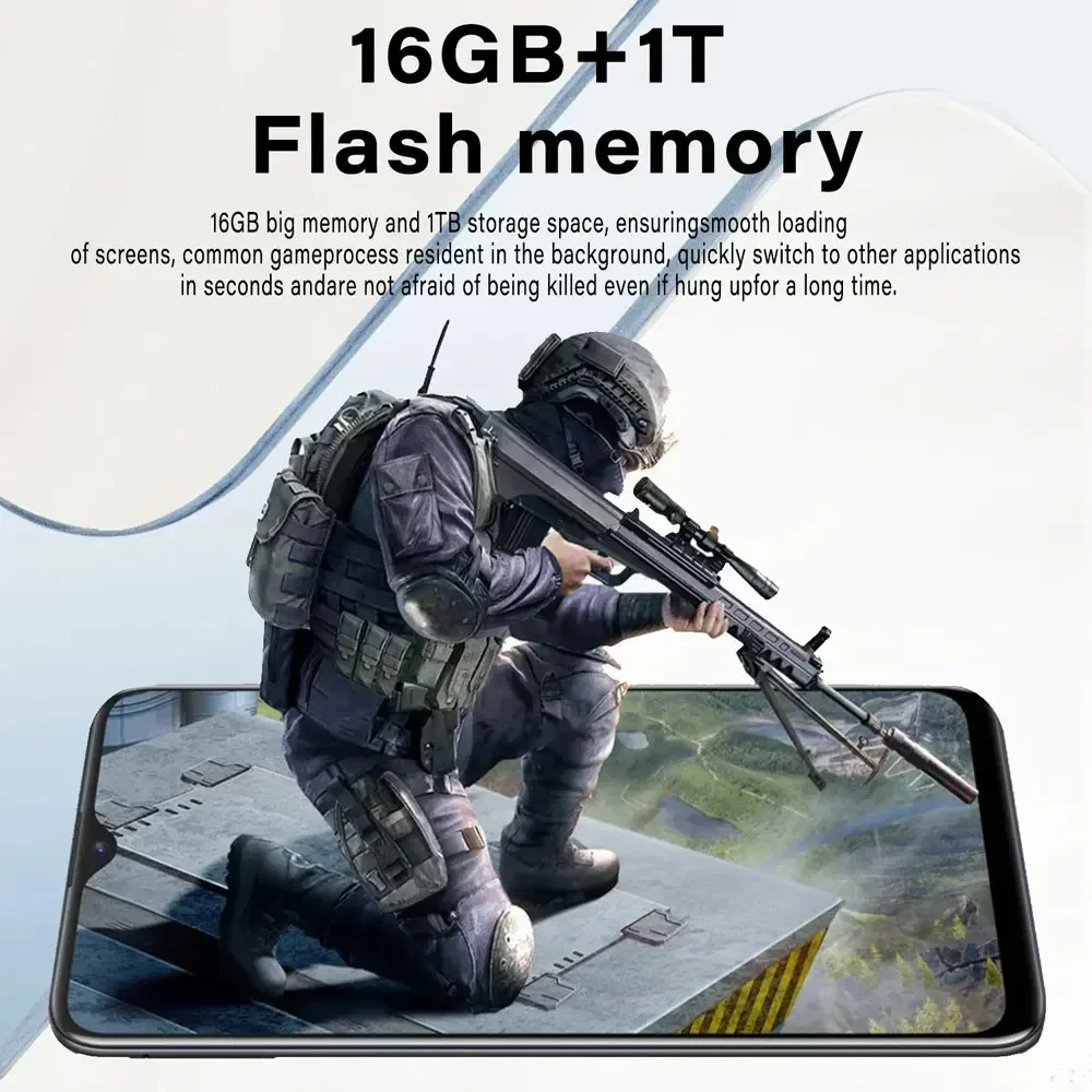 S24 울트라 오리지널 스마트폰 5G 글로벌 버전 휴대폰, 7800mAh 안드로이드 휴대폰, 16GB + 1TB 듀얼 심 카드, 7.0HD 휴대폰