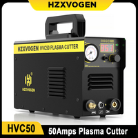 HZXVOGEN 50 Amp Plasma Cutter Clean Cutting 8mm Max Cutting 15mm HF Contact Arcing Air Plasma Cutter Machine IGBT Inverter 220V