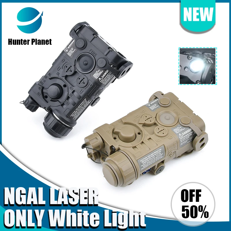 

WADSN NGAL Only White LED Light Contstant Strobe NO Laser Airsoft Weapon Scout Light Fit 20mm Rail Airsoft Accessories Tacitcal