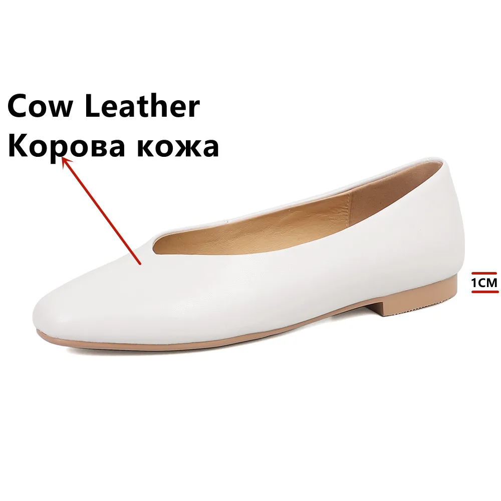 FEDONAS New Arrival damskie buty na płaskim obcasie z okrągłym noskiem prawdziwa skóra codzienna praca biurowa buty codzienne kobiety wiosenne lato