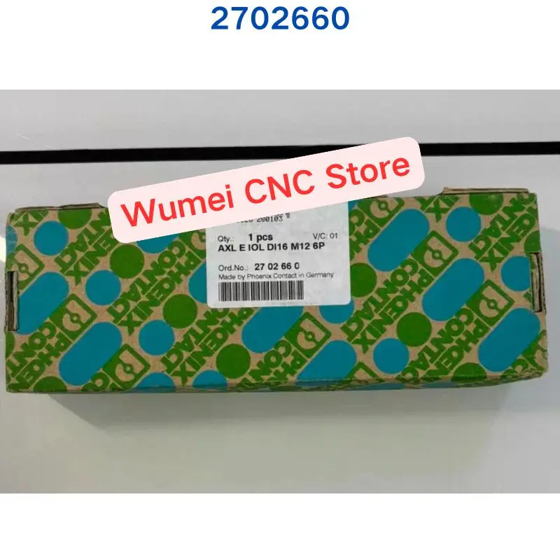 Brand new for PHOENIX module AXL E IOL DI16 M12 6P 2702660