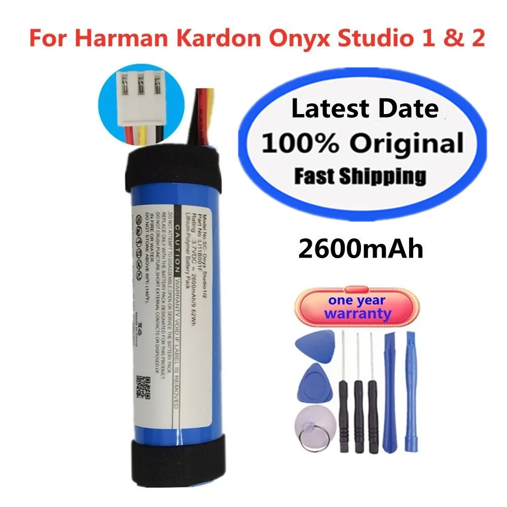 New Original Player Speaker Battery For Flip 4 Harman Kardon Onyx Studio 5 6 4 3 2 1 Go Play Mini / Onyx mini Battery Bateria image 5