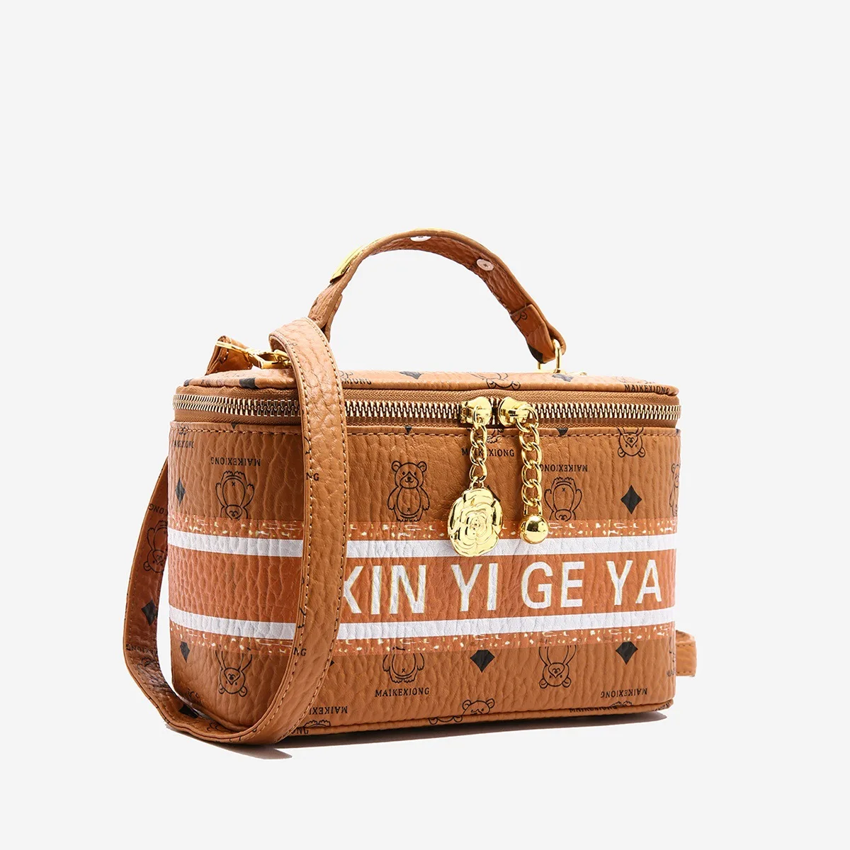 

Роскошная текстурированная сумка-коробка 2025 года, инди-дизайнерская сумка через плечо с геометрическим принтом и сумка через плечо для работы, путешествий и вечерние аксессуары