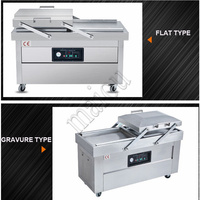 Manufacturers Supermarket Industrial Chicken Food  Double Vacuum Chamber Sealer Packaging Packing Machine