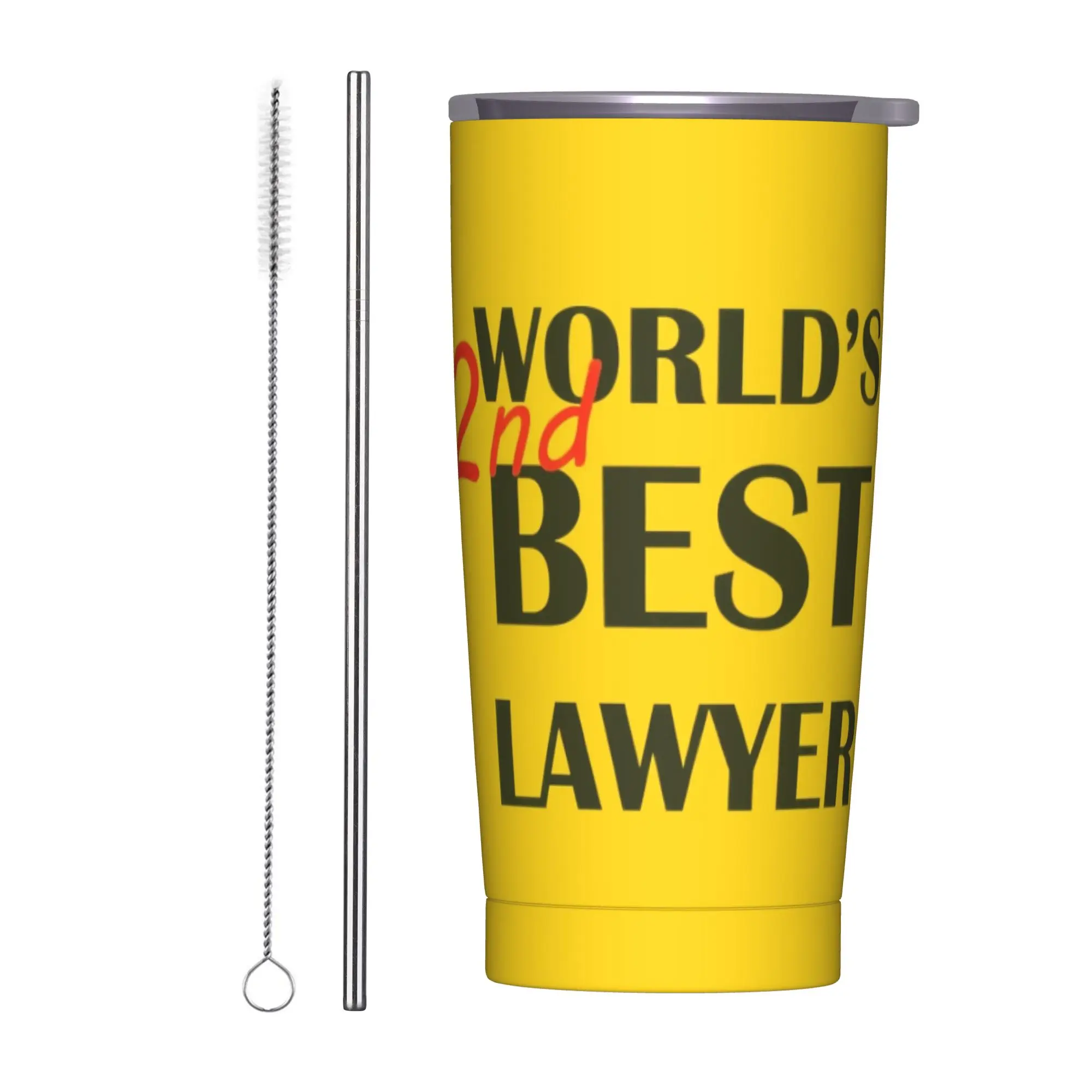 Edelstahl-Thermobecher Better Call Saul Zweiter Bester Anwalt Thermotasse Breaking Bad Kalt- und Heißgetränkebecher Fahrflasche