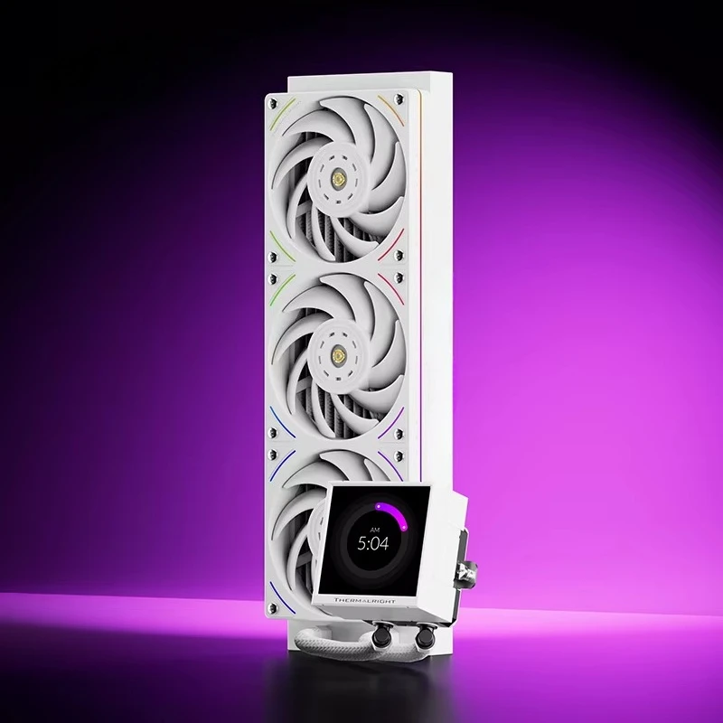 360 UB ARGB White Radiator for low noise 27dba Computer Case Water Cooling