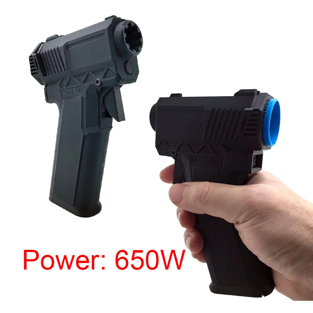 Electric Air Blower Handheld Brushless Motor Type-C Rechargeable Portable Turbo Blower Fan Stepless Speed QC 15W Fast Charging