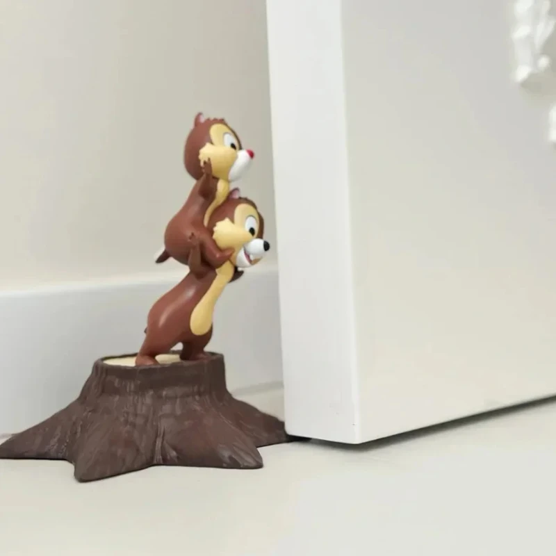 Disney Chip 'n' Dale Action Figur Türstopper Multifunktionale Styling Statue Lagerung Regal Desktop Modell Dekoration Überraschung Geschenk