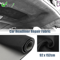 UXCELL Suede Headliner Fabric 92x152cm 162x152cm 203x152cm Foam Backed for Car Protect Aging Broken Faded DIY Repair Replacement