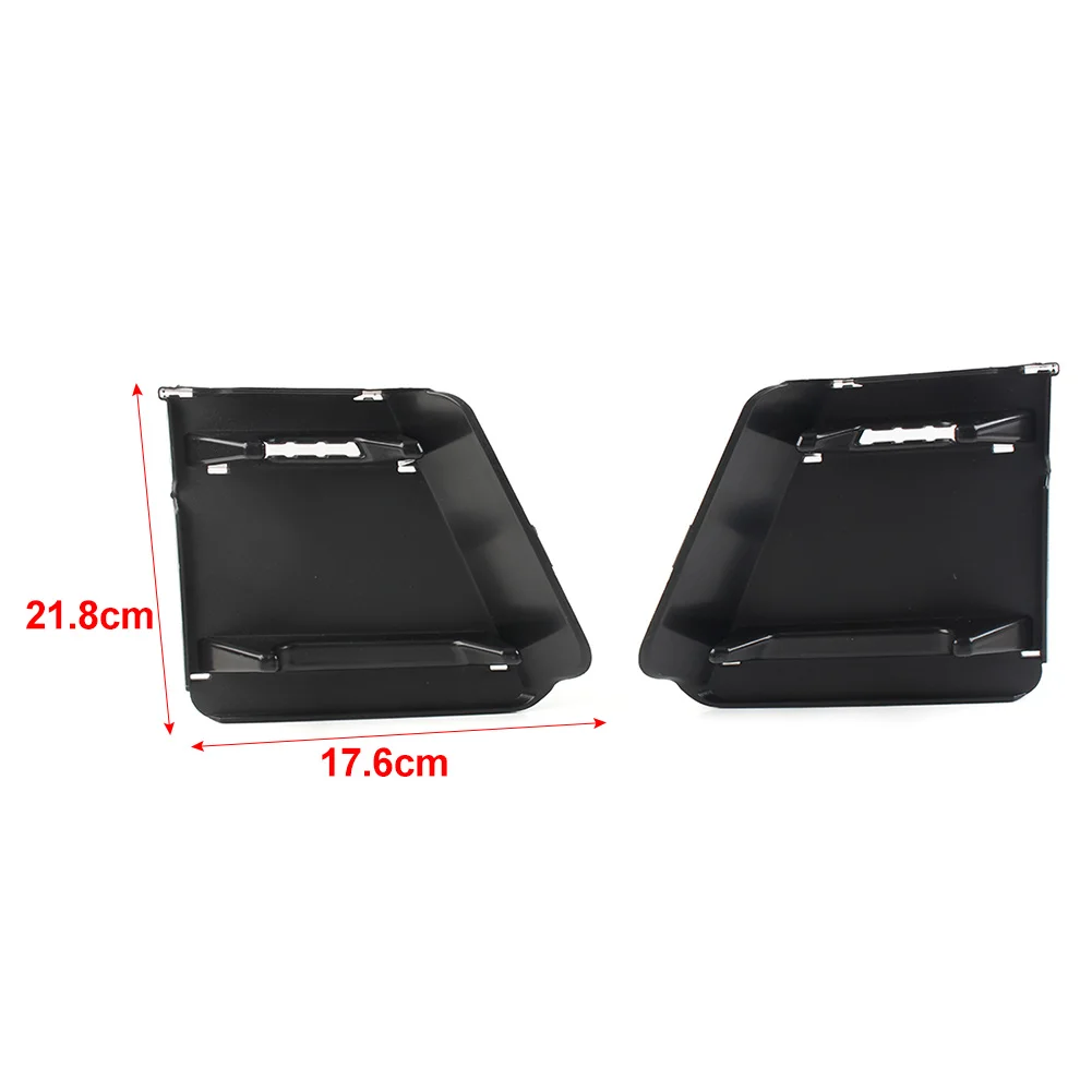 2 Pcs Car Front Bumper Fog Light Grille Bezel Insert Cover For Audi Q7 Standard Modle 2016 2017 2018 2019 4M0807151 4M0807152