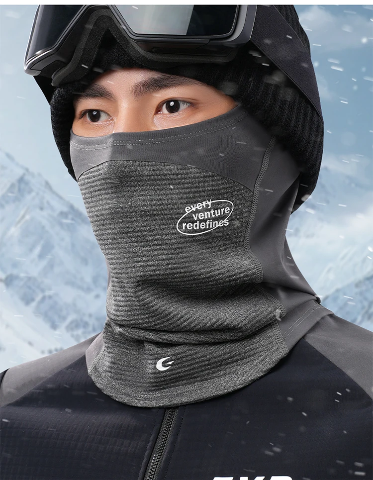 EVR Winter-Woll-Gesichtsmaske, Halswärmer, winddicht, warm, atmungsaktiv, Sturmhaube für Männer und Frauen, zum Skifahren, Radfahren, Motorradfahren, Outdoor-Ausrüstung – Detail 13