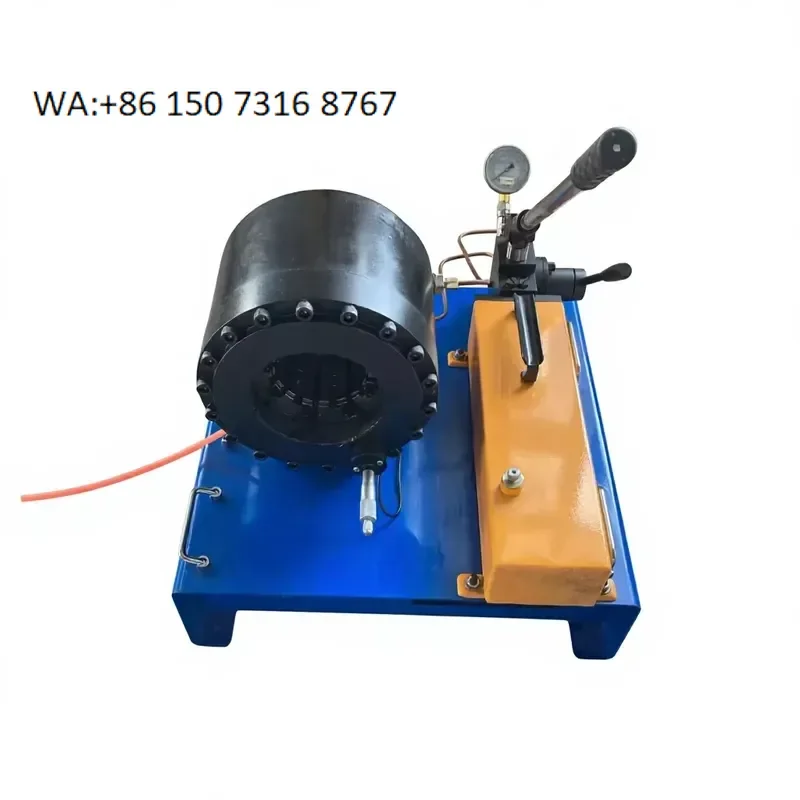 Portable Manual 12V Hose Crimping New Engine Core Components Bearing Included 1 Year Warranty 6~51mm Crimping Range