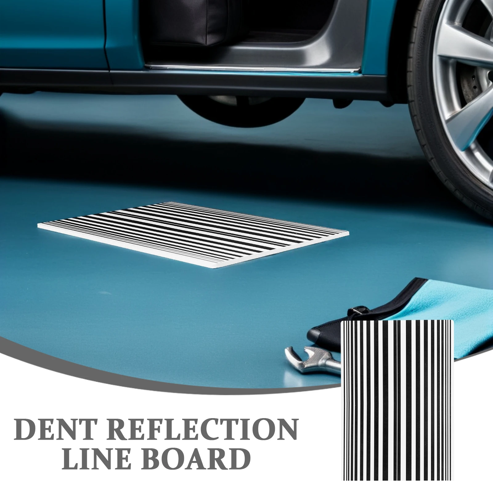 Dent Reflection Line Board, professionelles reflektierendes Streifenmuster für präzise Dent-Erkennung und Reparatur von Hagelschäden