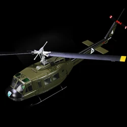 1/48 United States Army Bell UH-1H Huey General Purpose Helicopter Iroquois Aircraft Model Adult Fans Collectible Gift Souvenir