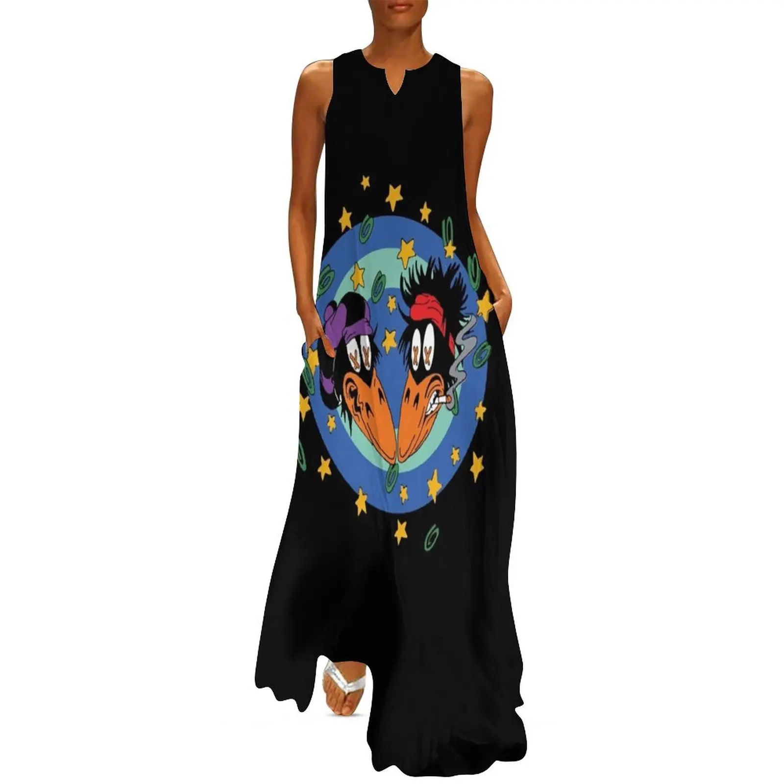 

the black crows Long Dress long sleeve dress dress summer 2024 women women elegant luxury