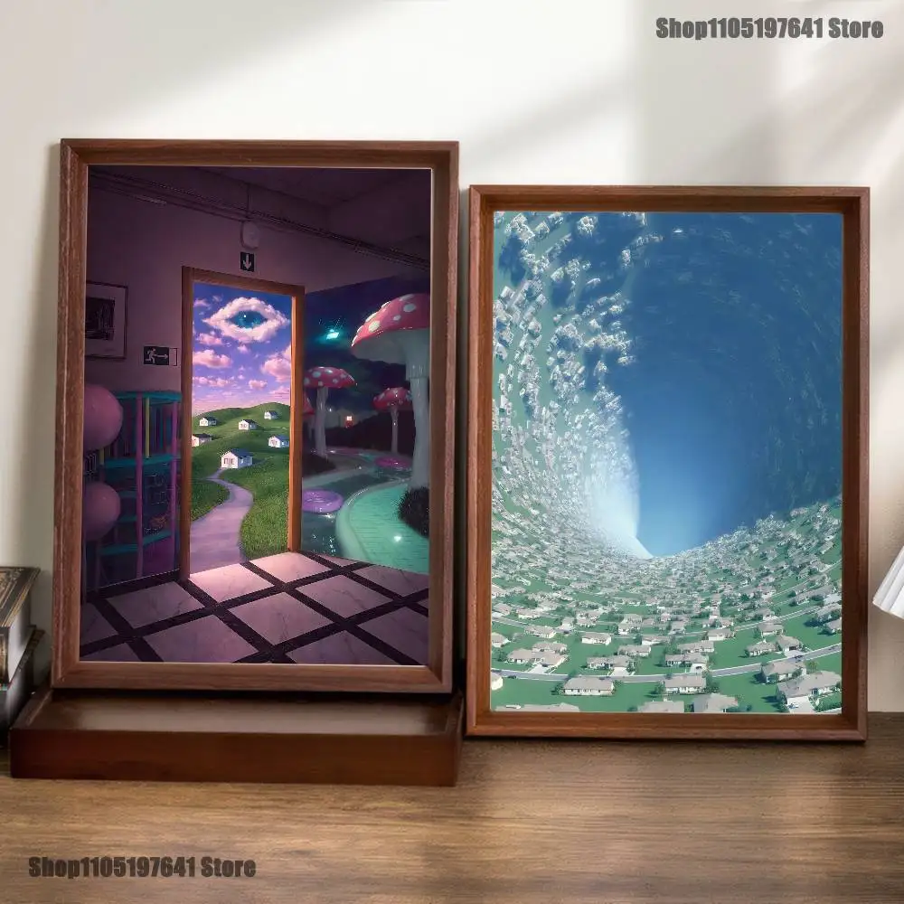 

Dreamcore Aesthetic ART Club Bar Paper Vintage Poster Wall Art Painting Bedroom Study Stickers