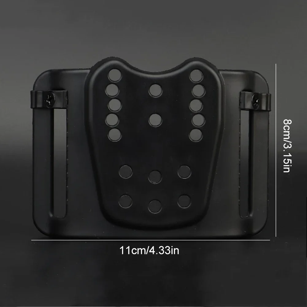 Multi-holes Wait Belt Quick Pull Adapter Universal Holster Belt Loop Fits Kydex Holsters Quick Pull Adapter Hunting Accessories - view 6