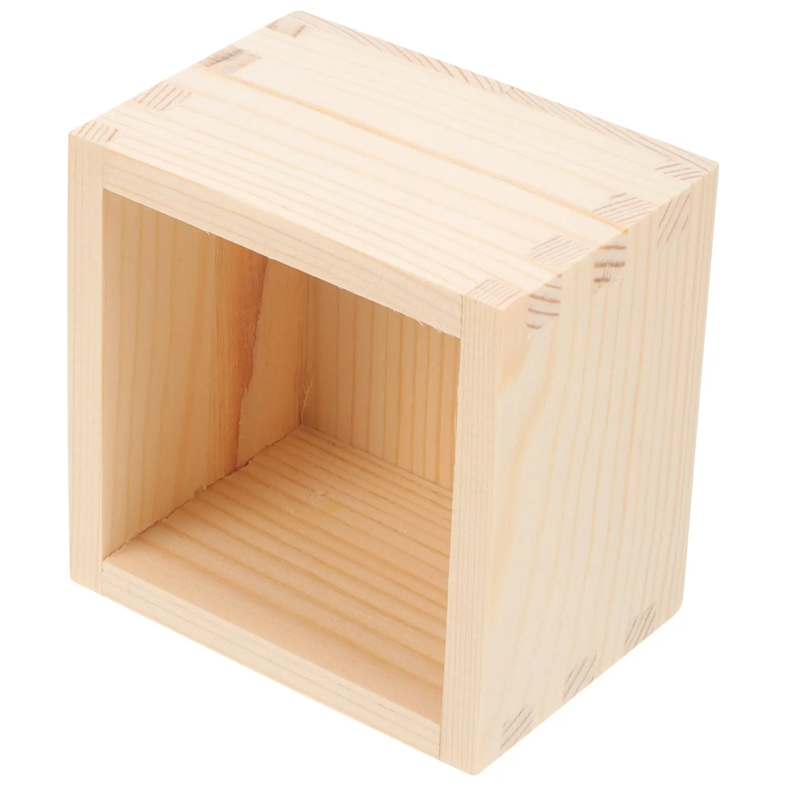 Pen Holder Desk Organizer Office Storage Pencil Desktop Halloween Christmas New Year Chalk Holder Box Chalk Storage Box Wood