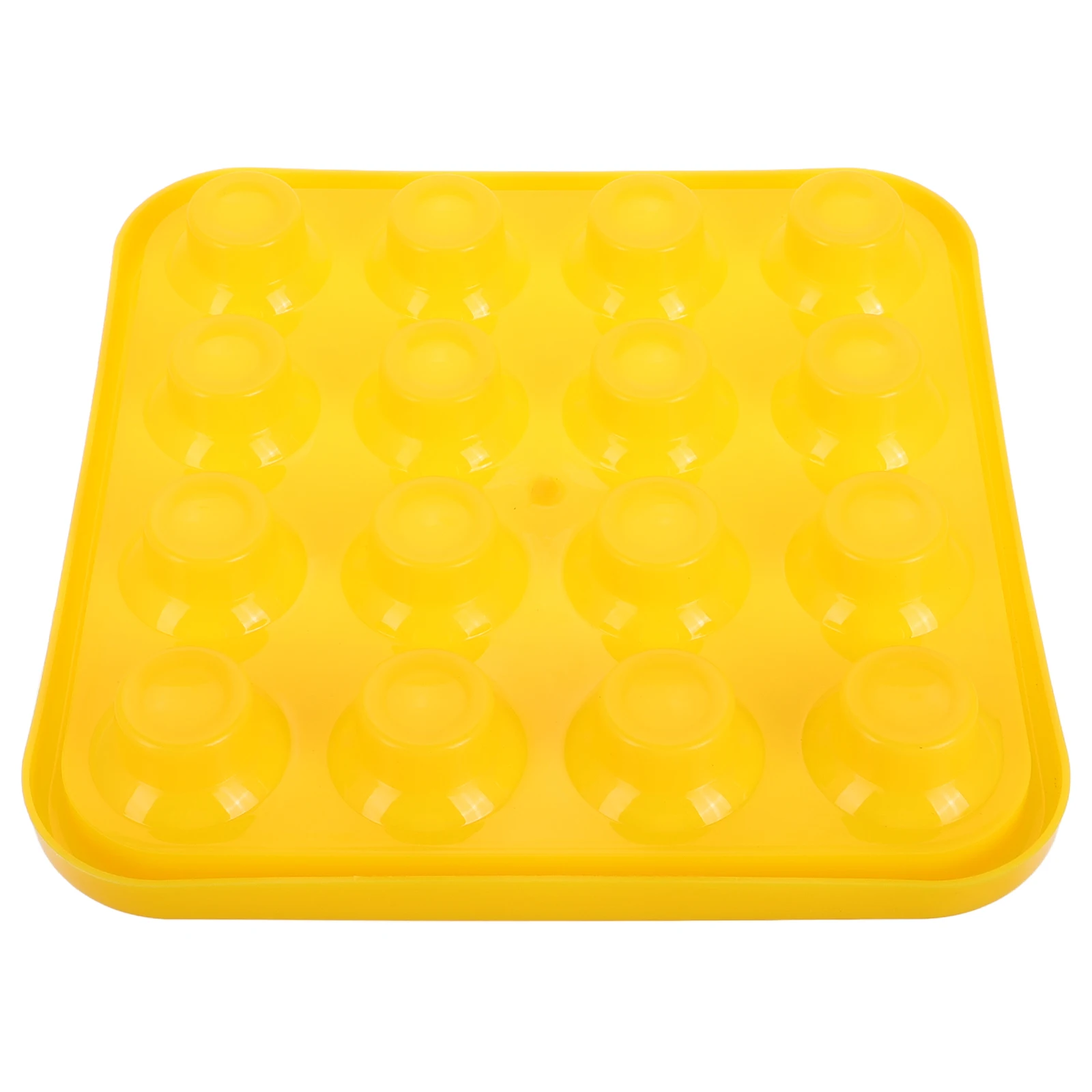

Pool Table Billiards Storage Box Yellow Rack American Style Balls Case Tray Multifunctional Easy Clean Portable Spacesaving Ball