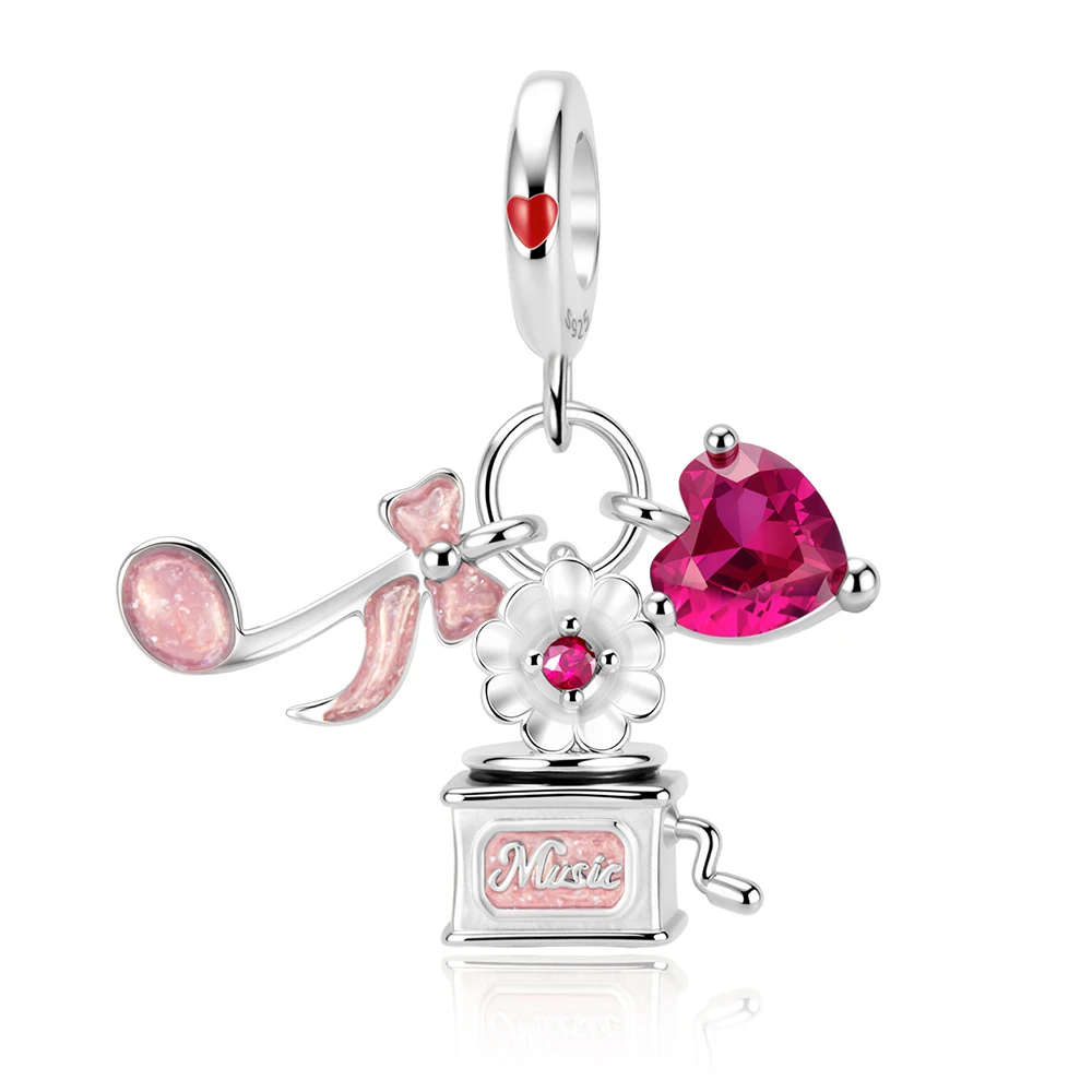 Pan Charms Music Headphone Ballet Yoga Camera Pendant Beads Fit Original Bracelet Jewelry DIY Sport Hobby Gift for Her Birthdy