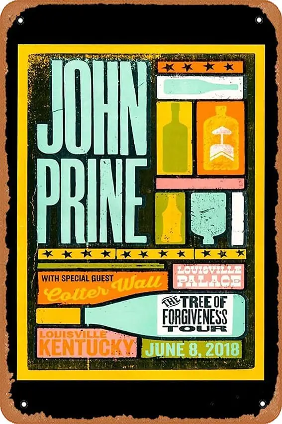 muecddoa John Prine Country Music Singer Folk Music Singer Poster 12