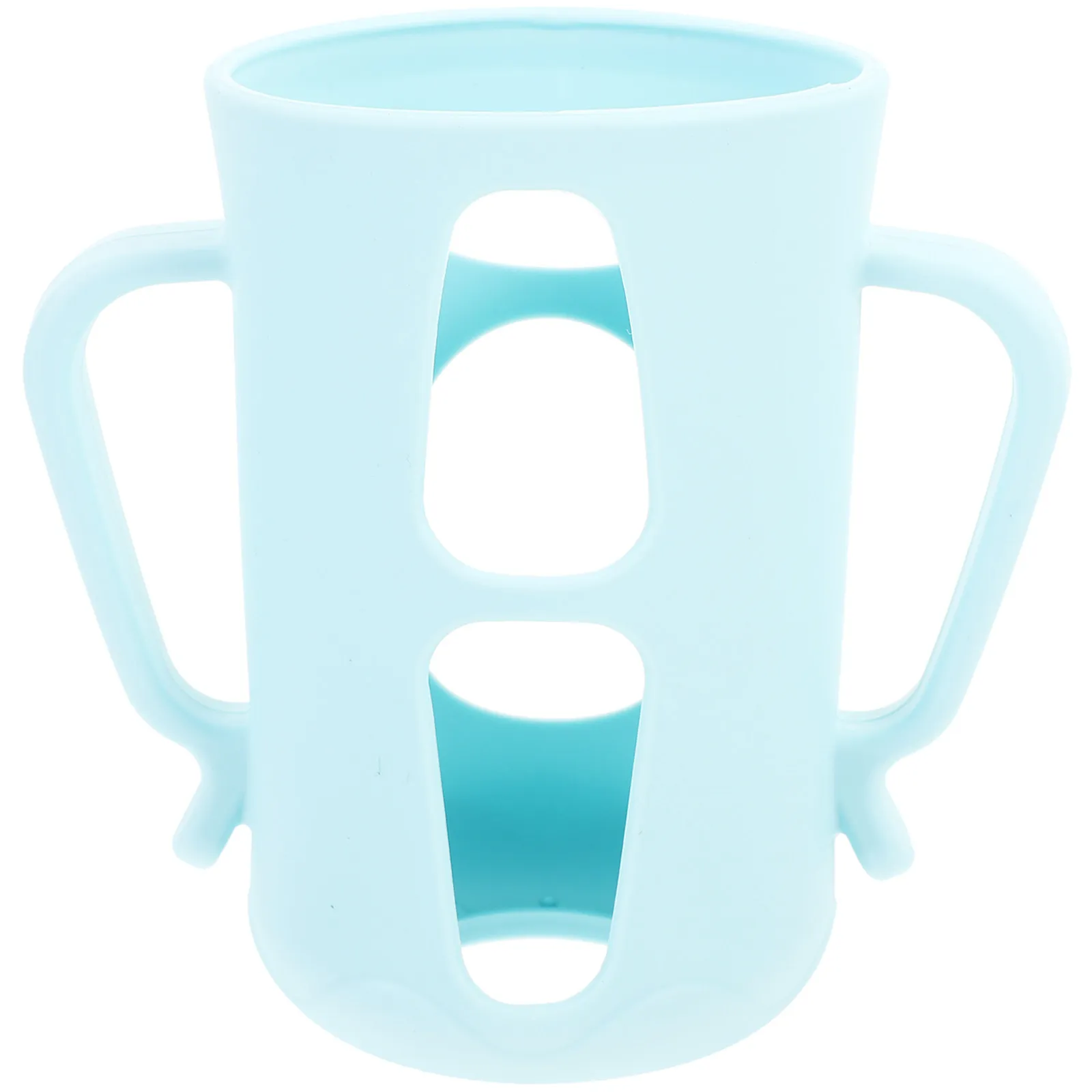 

1Pcs Baby Milk Bottle Silicone Protective Sleeve Cartoon Design Feeding Bottle Cover Anti-Slip Case Protector