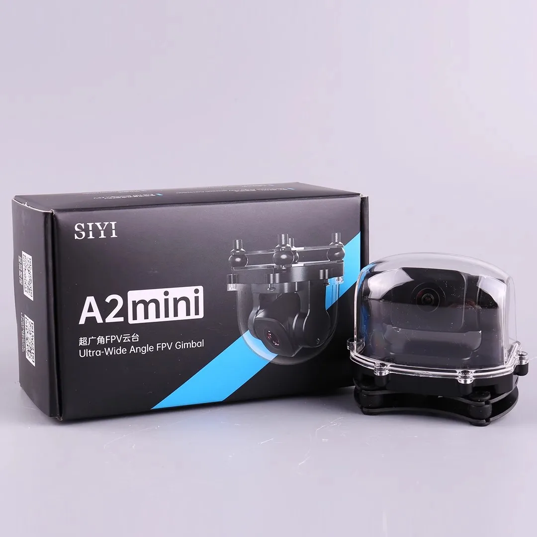 A2 Mini Ultra Wide Angle FPV Gimbal Single Axis Tilt with160 Degree FOV 1080p Starlight Camera Sensor IP67 Waterproof