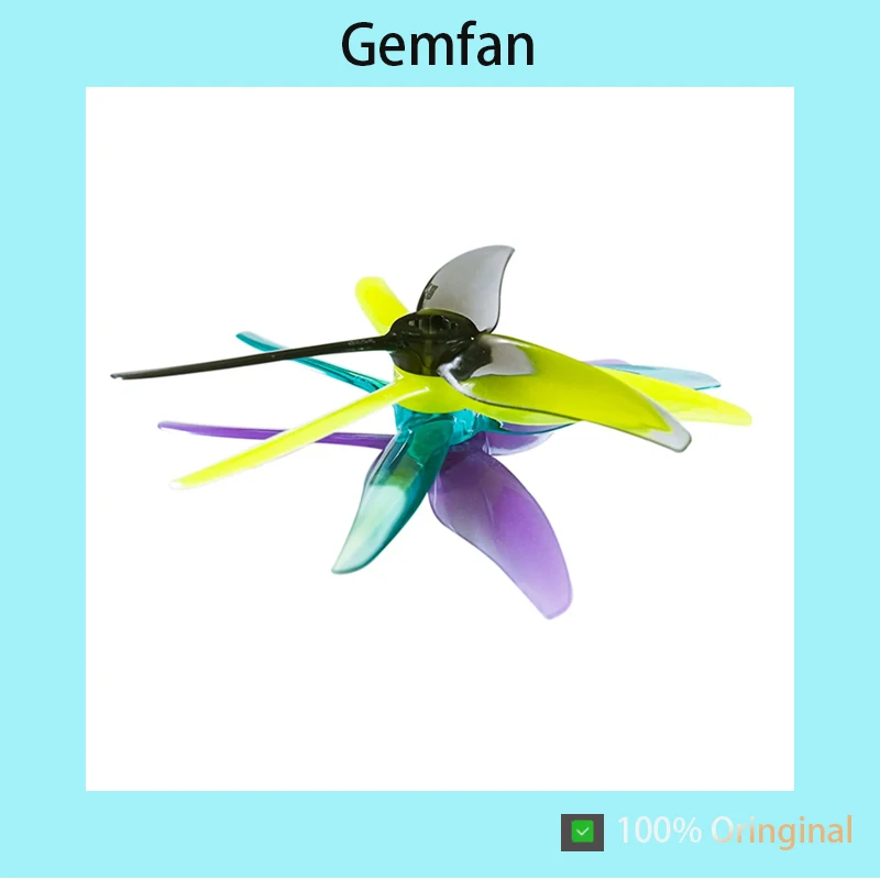 Gemfan Hurricane 3520 3.5 Inch Propeller for Freestyle & Racing FPV Drone, Smooth & Easy to Control