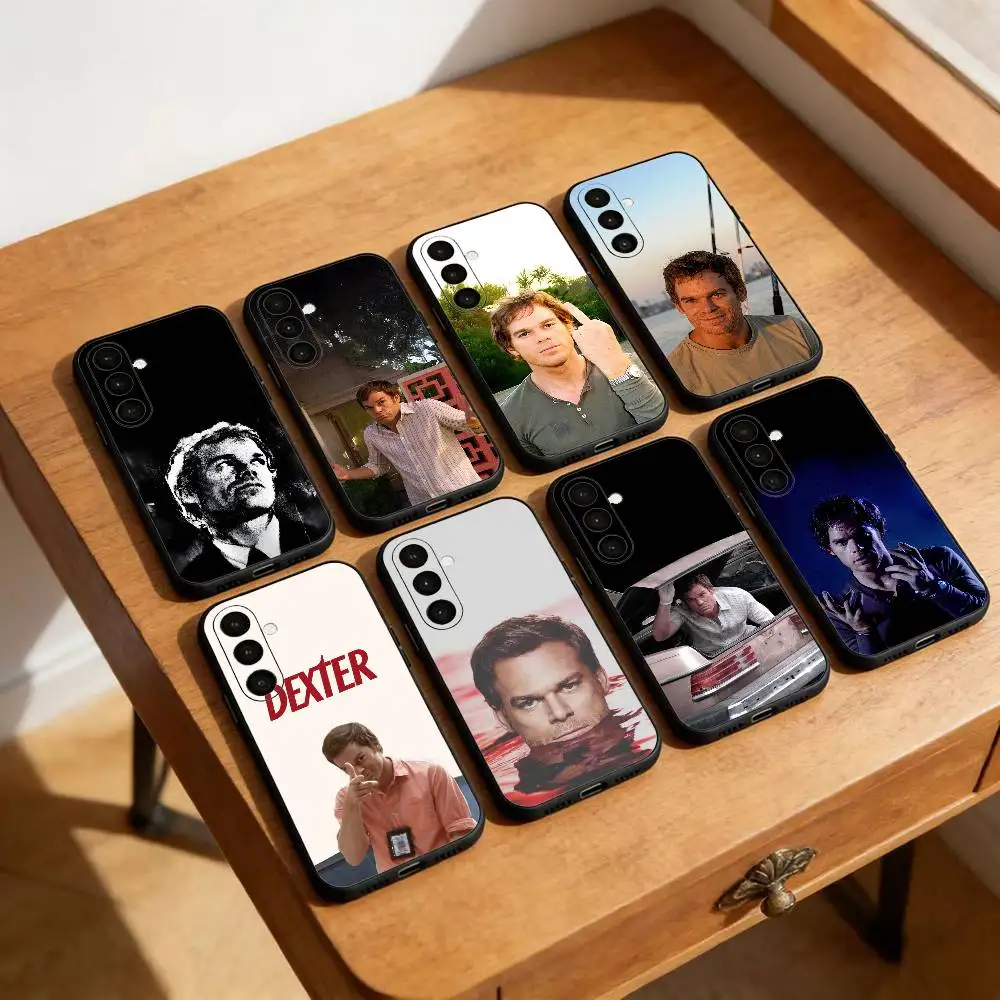 Dexter Morgan Phone Case For Samsung Galaxy A13,21s,22,31,32,52,53,71,72,73,Soft Black Cover