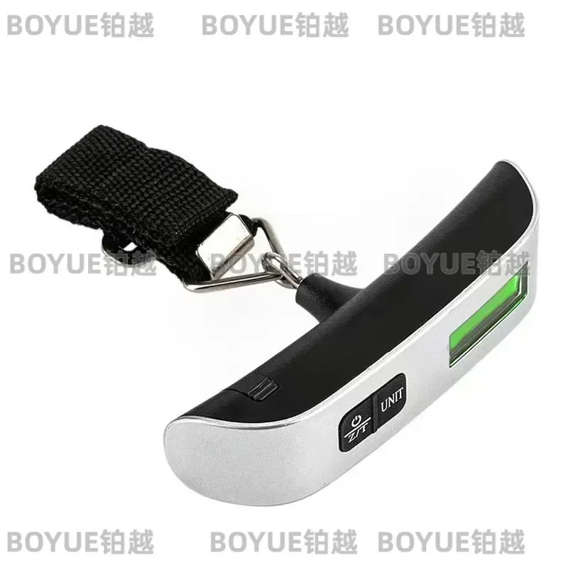 50kg Portable Digital Luggage Scale Electronic Hanging Weight Meter for Fishing Travel Express Parcel Hook Accurate Handheld