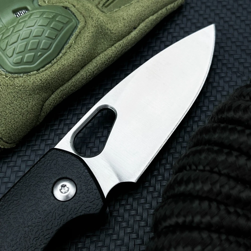 Cuchillo de bolsillo de supervivencia de alta calidad, hoja 8Cr13Mov, mango G10, cuchillos de acampada, cuchillos de autodefensa para exteriores, cuchillo plegable